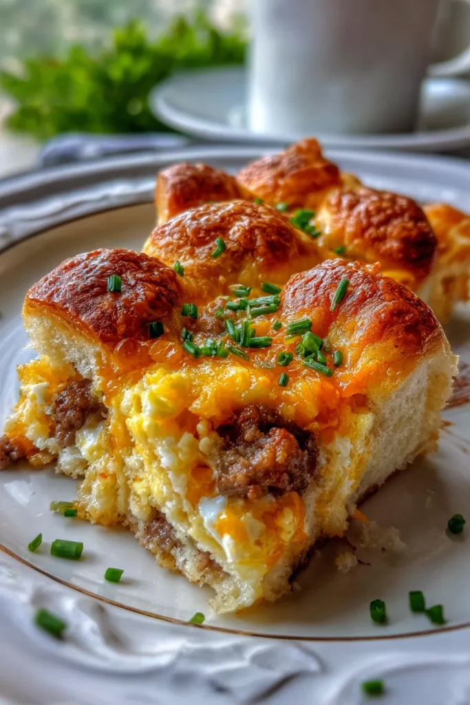 Sausage Crescent Roll Breakfast Casserole – Easy Brunch Recipe