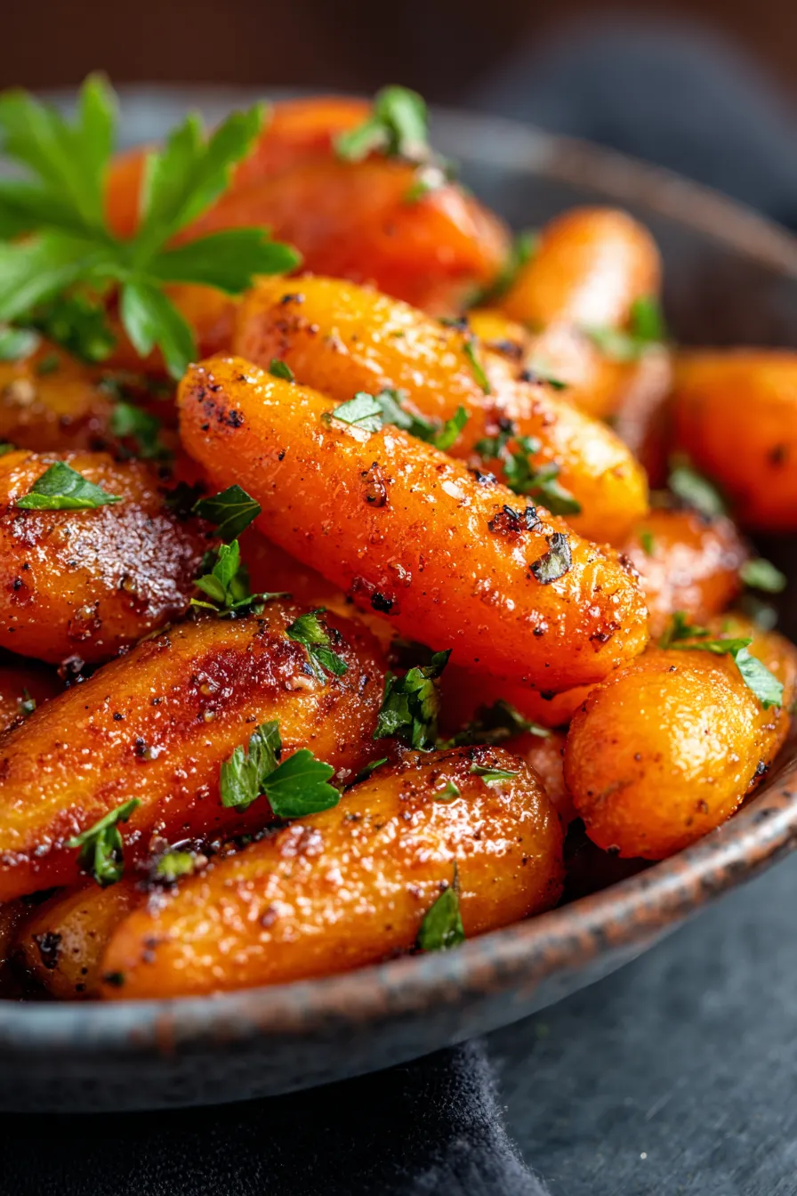 Slow Cooker Baby Carrots Recipe-ingredients-prep