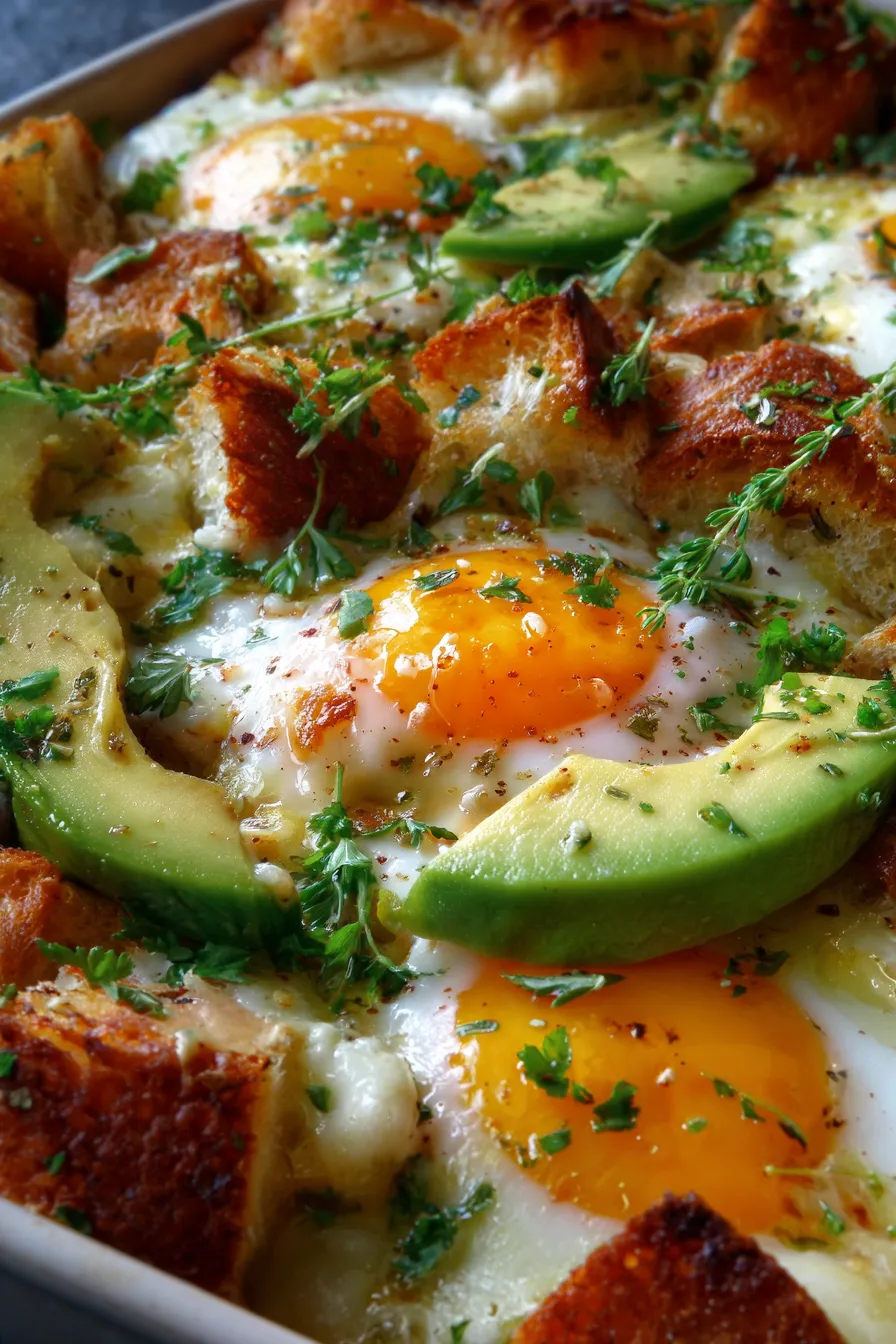 Sourdough Egg Bake-ingredients-fresh