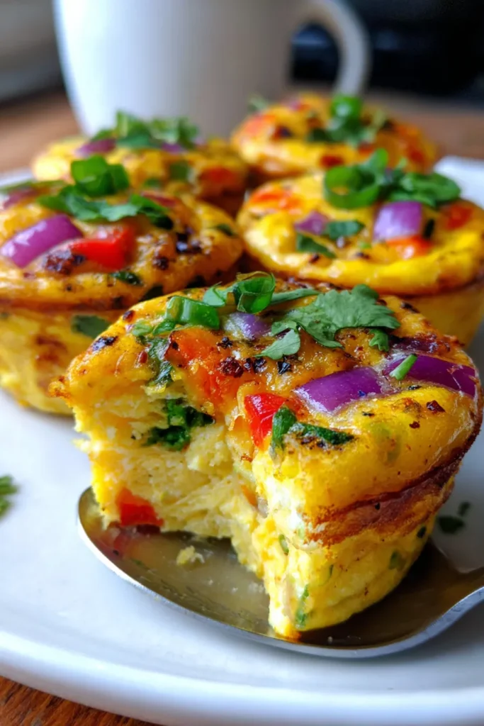 Spicy Masala Egg Muffins: Easy Indian Breakfast & Brunch Recipe!