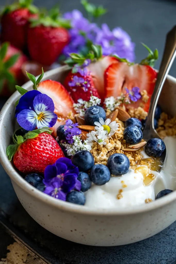 Spring Greek Yogurt Power Bowl: Healthy Breakfast & Energy Boost