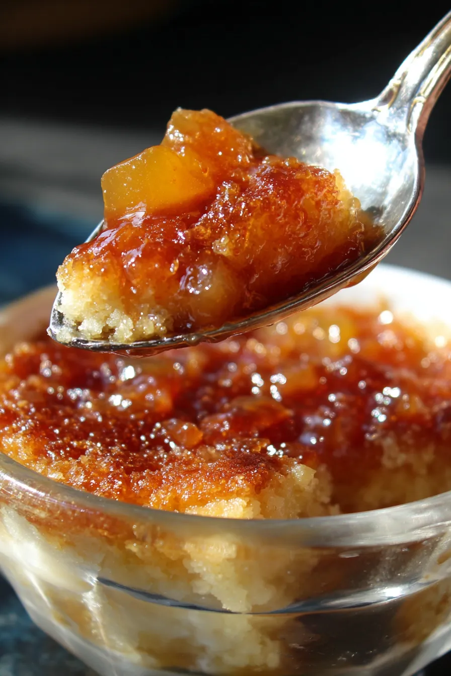 sticky rhubarb pudding texture