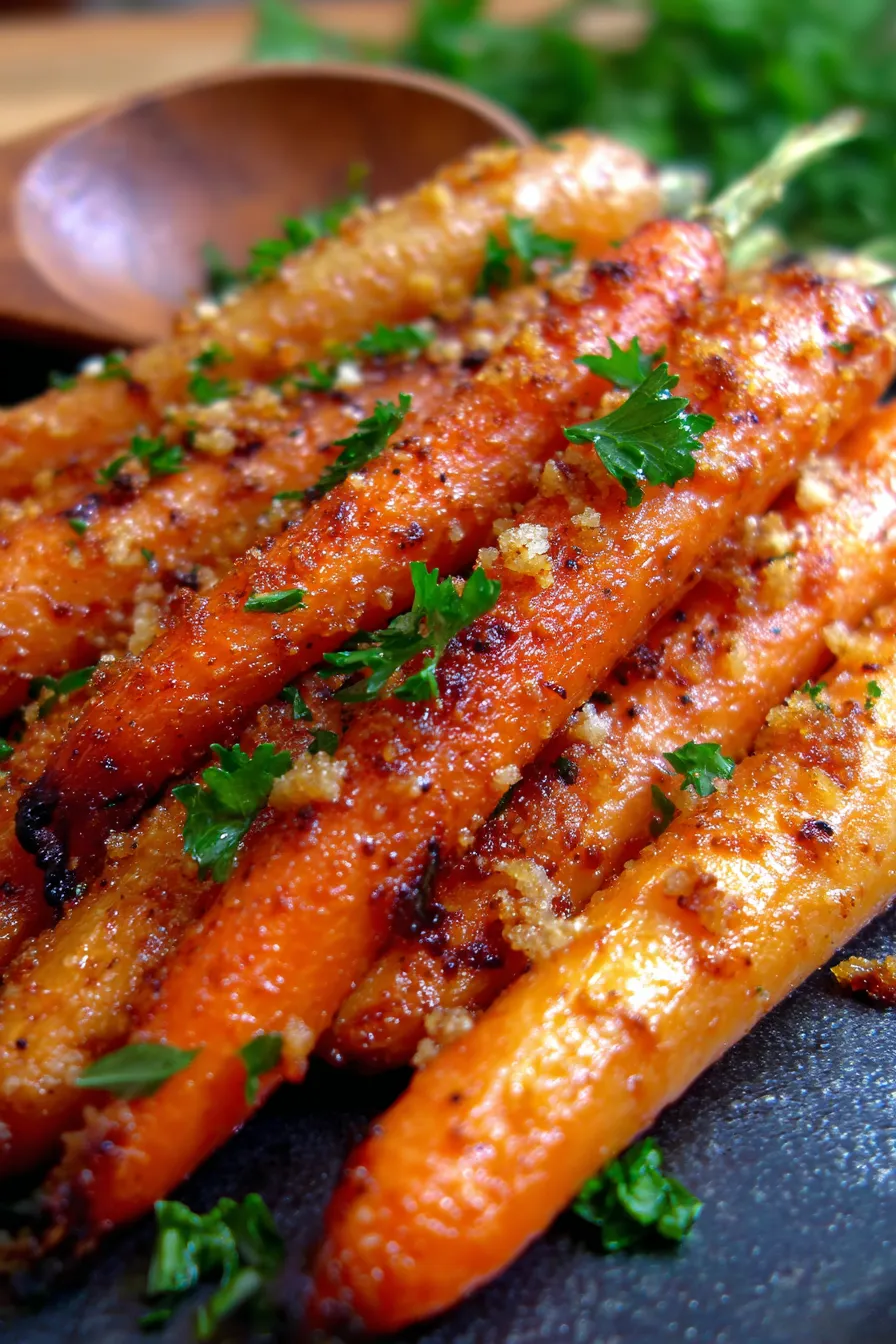 Tasty Parmesan Carrots! 🥕-serving-bowl