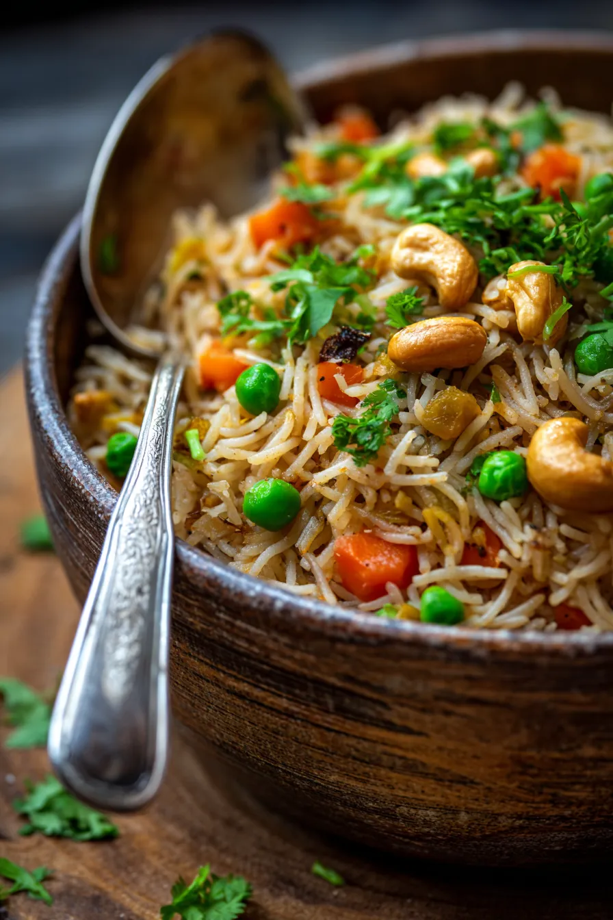 Upma Recipe-spices-overhead