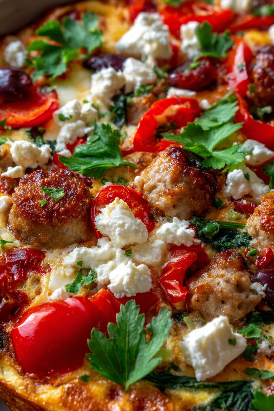 vibrant Mediterranean breakfast