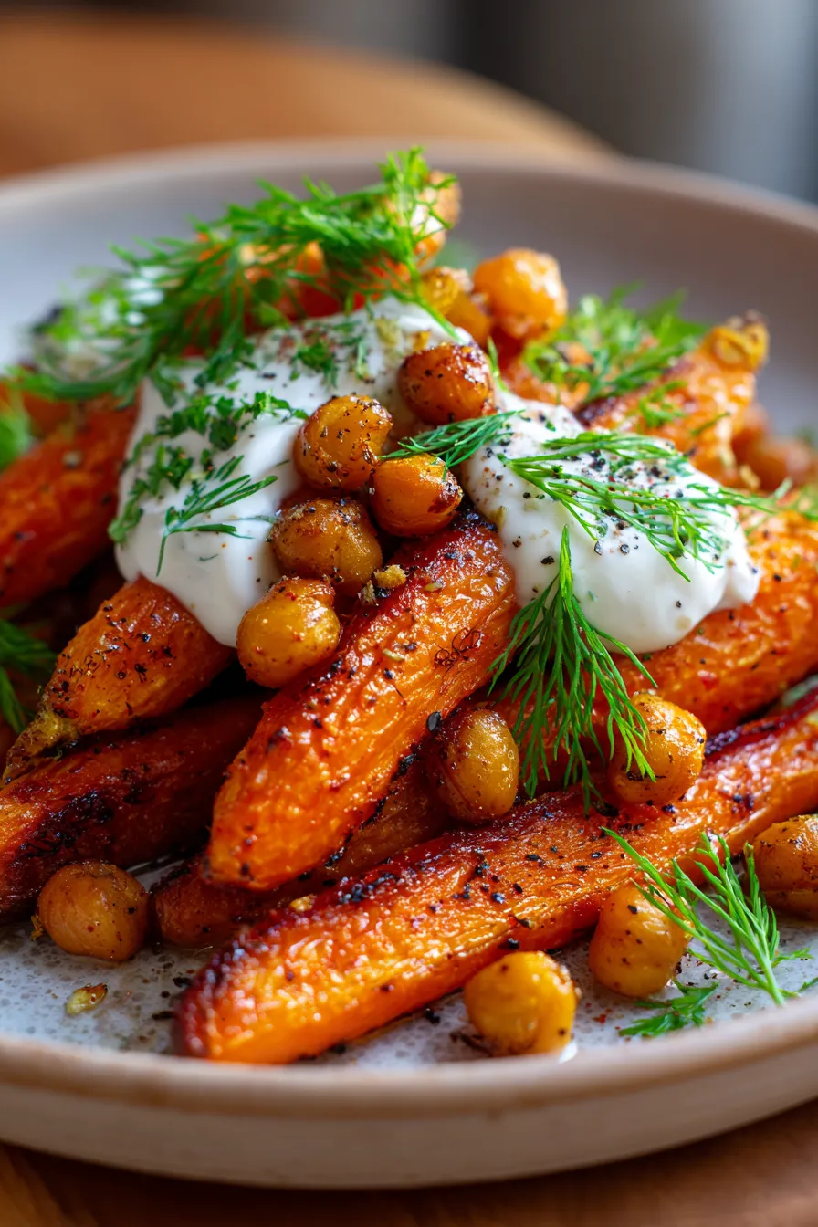 vibrant roast vegetables-creamy sauce-garnished-food photography