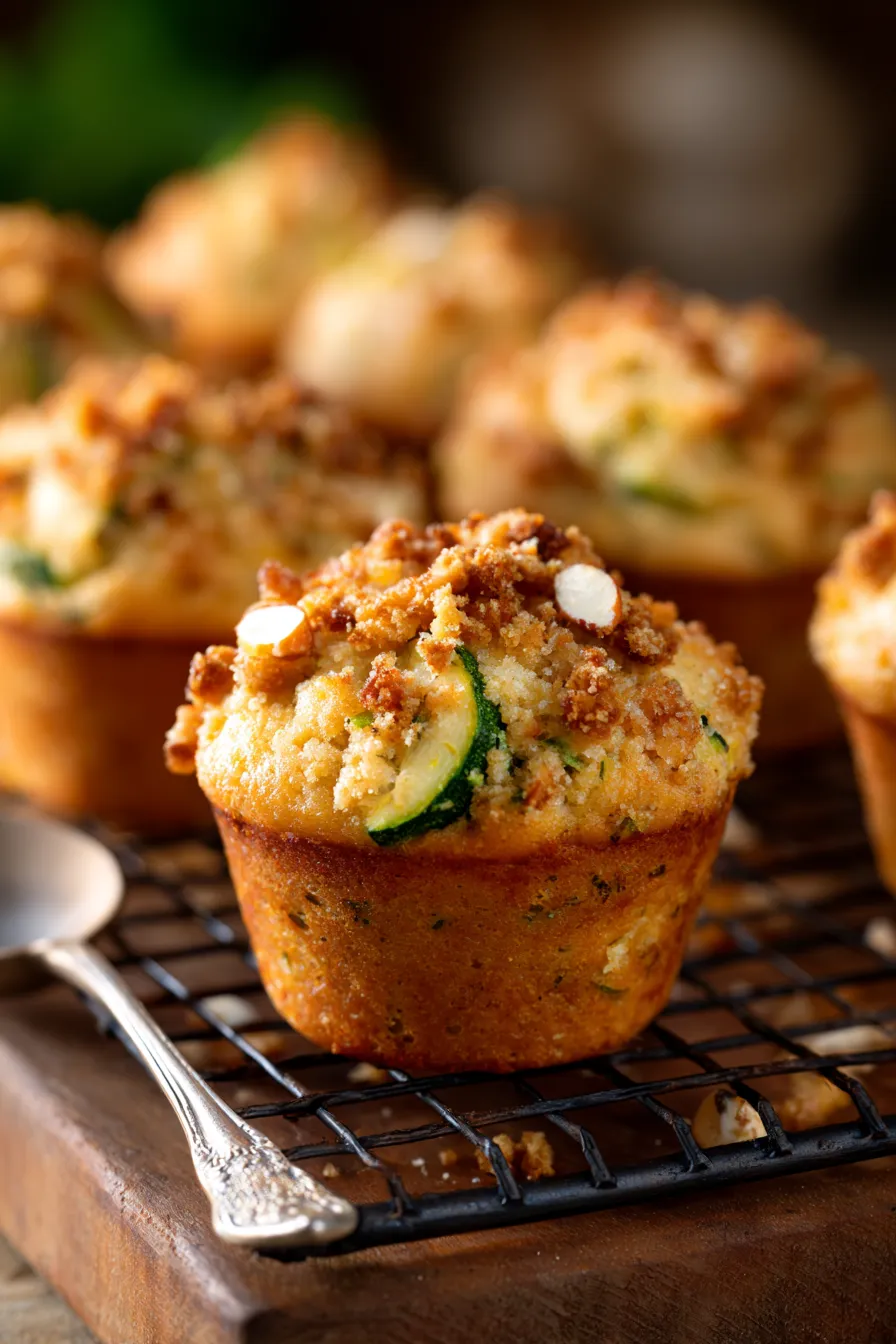 zucchini-bread-muffins-healthy-breakfast-closeup-crumb