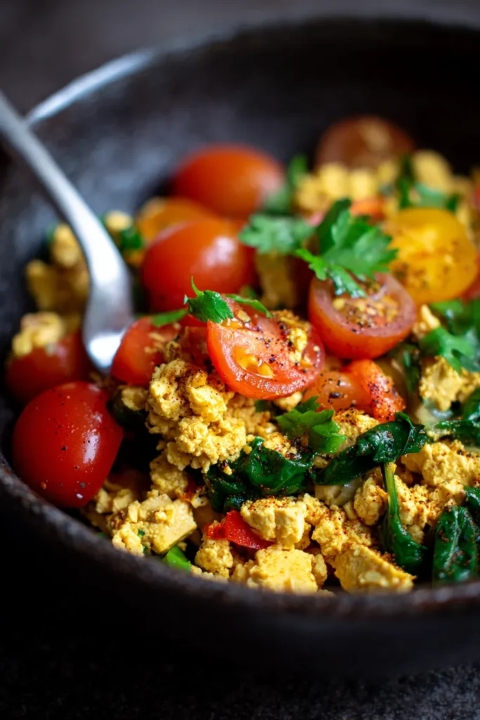 10-Minute Tofu Scramble | Healthy, Quick & Delicious Breakfast