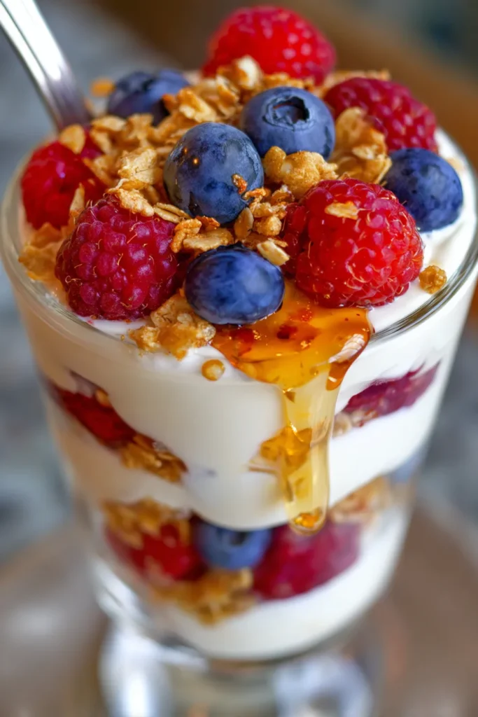 5-Min Greek Yogurt Parfait | Easy High-Protein Breakfast
