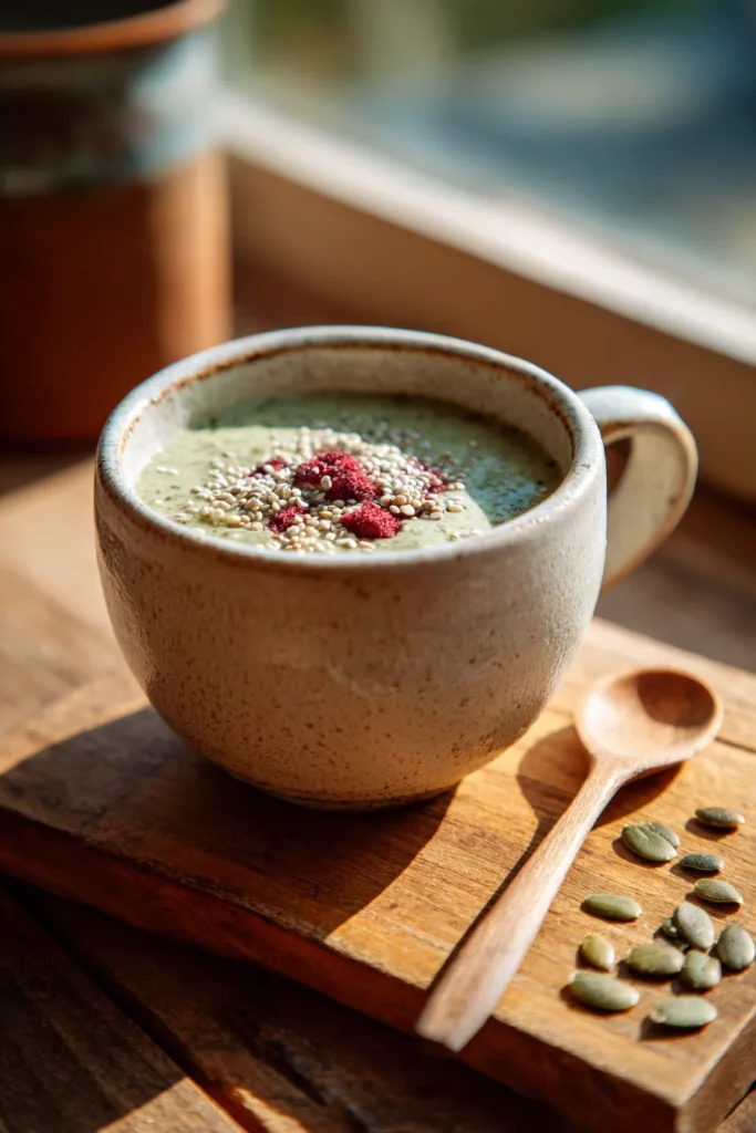 5-Minute Hemp Seed Pudding | High Protein Breakfast