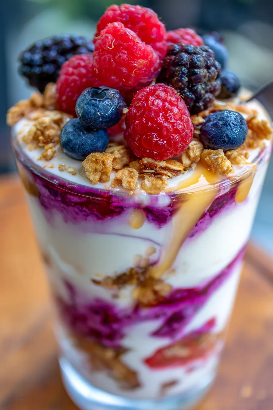 5-Minute Protein Parfait | High Protein Breakfast-ingredients-prep