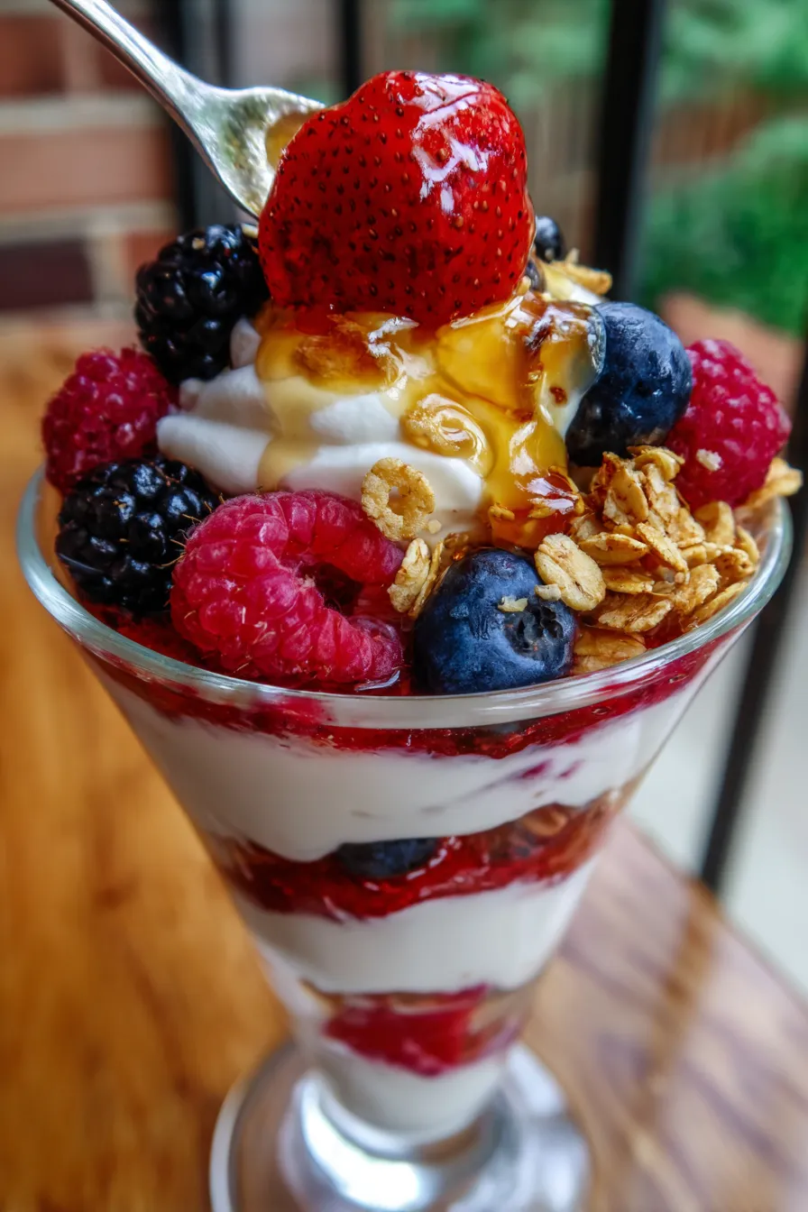 5-Minute Protein Parfait | High Protein Breakfast-texture-creamyyogurt