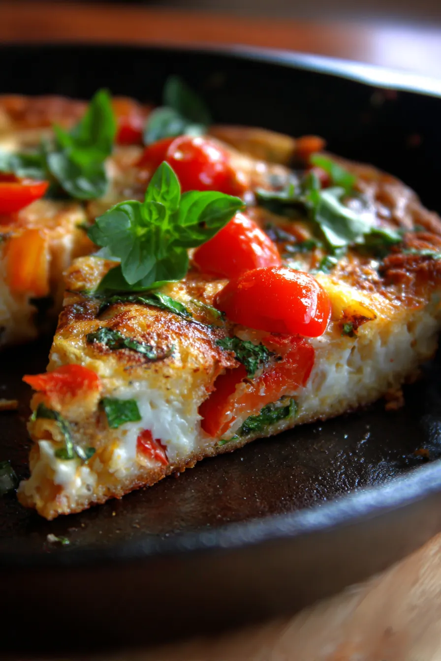 Adai Dosa Breakfast Casserole-close up texture