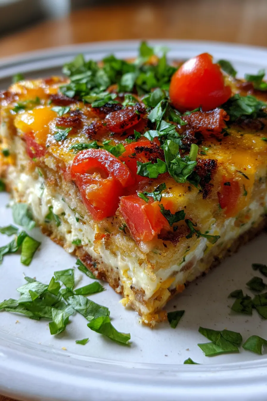 Adai Dosa Breakfast Casserole-finished dish