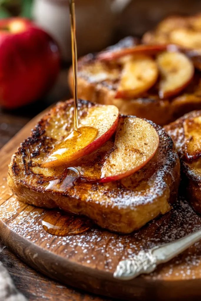 Easy Apple Cinnamon French Toast | Healthy Breakfast