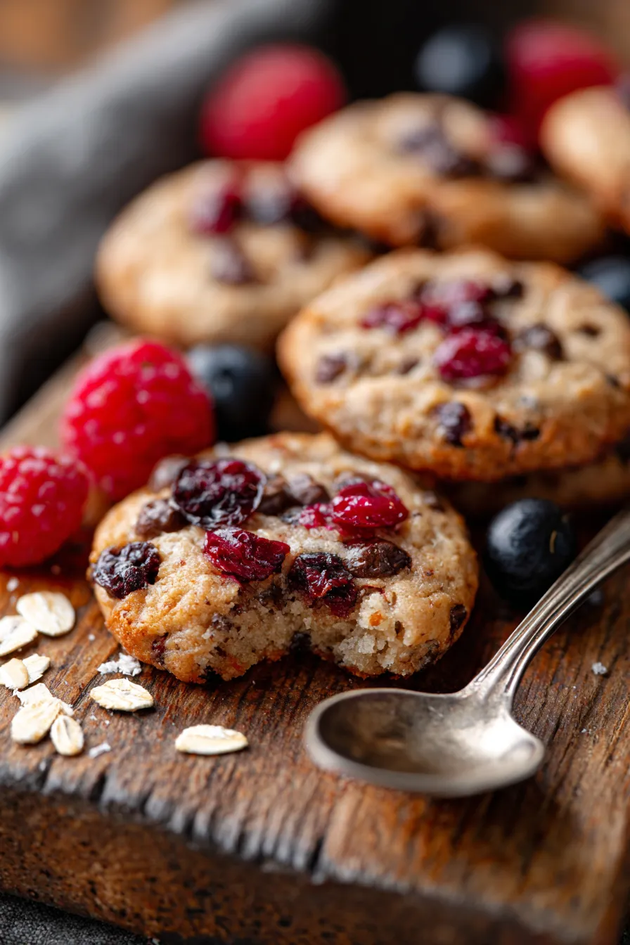 April Fresh Breakfast Cookies spring-breakfast prep-bright light