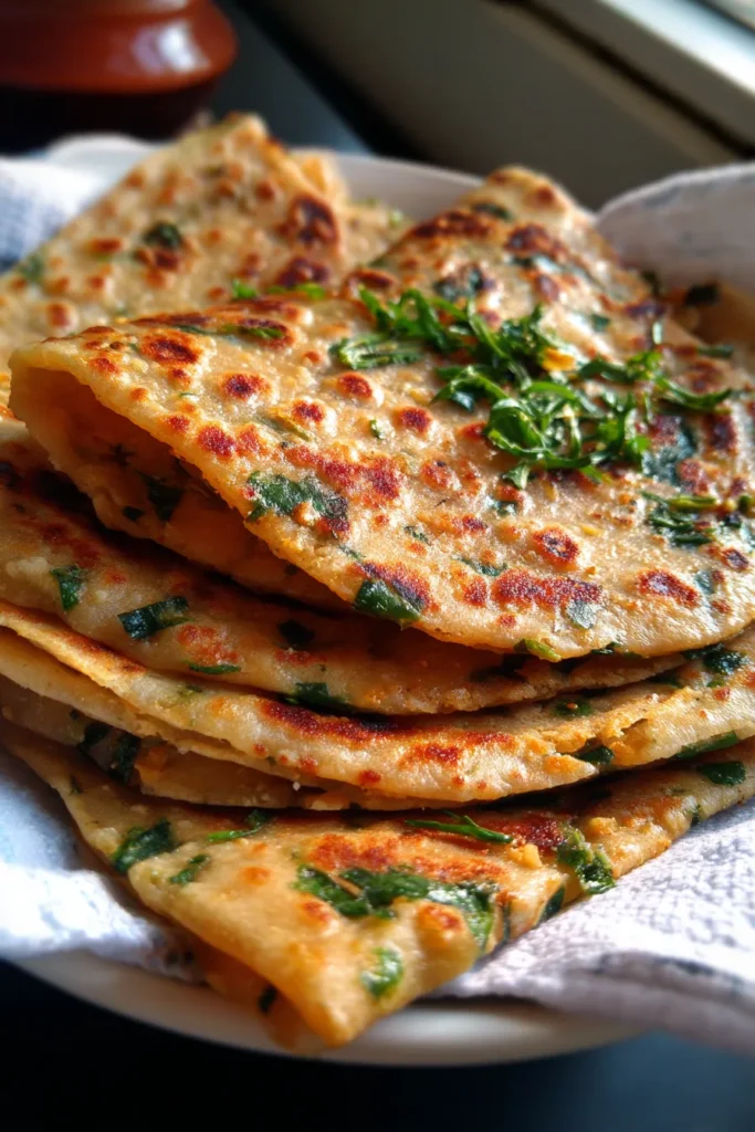 Authentic Methi Paratha: Healthy Indian Breakfast Recipe