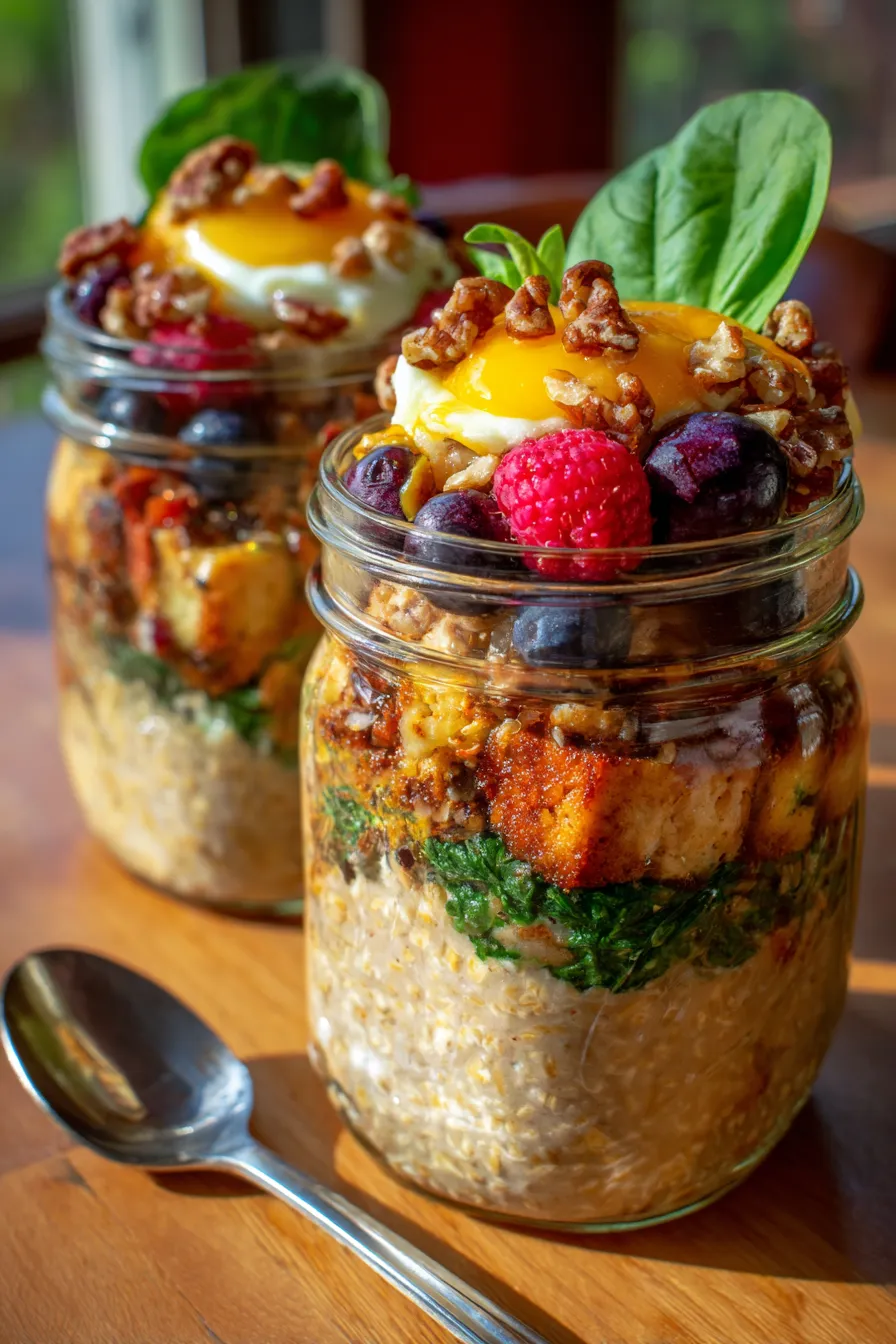 Breakfast Casserole - golden brown crust - close-up