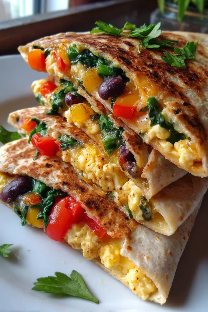 Make-Ahead Breakfast Quesadillas | Healthy & Easy Meal Prep