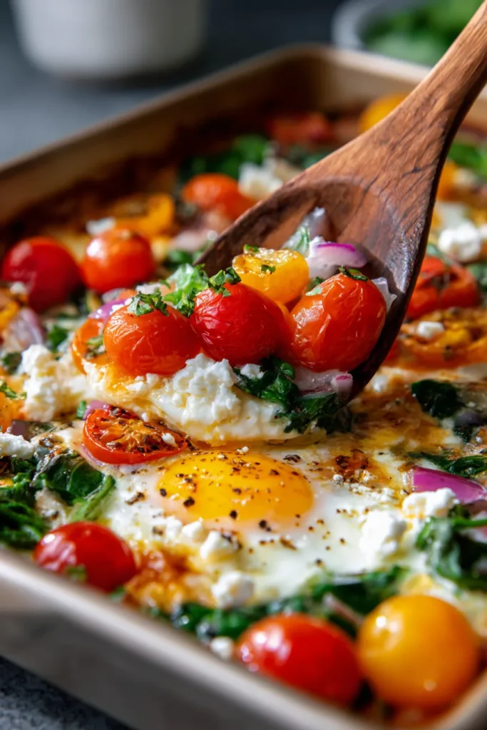 Budget April Veggie Bake: High Protein Breakfast Recipe