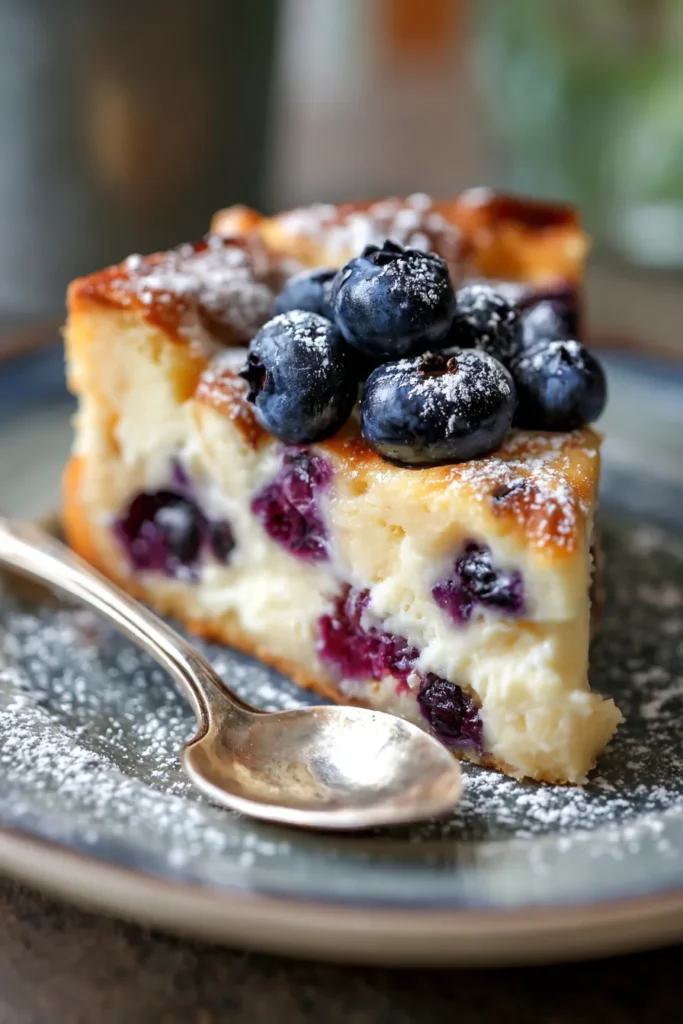 Blueberry Cream Cheese Bake: Easy Indian Breakfast Delight