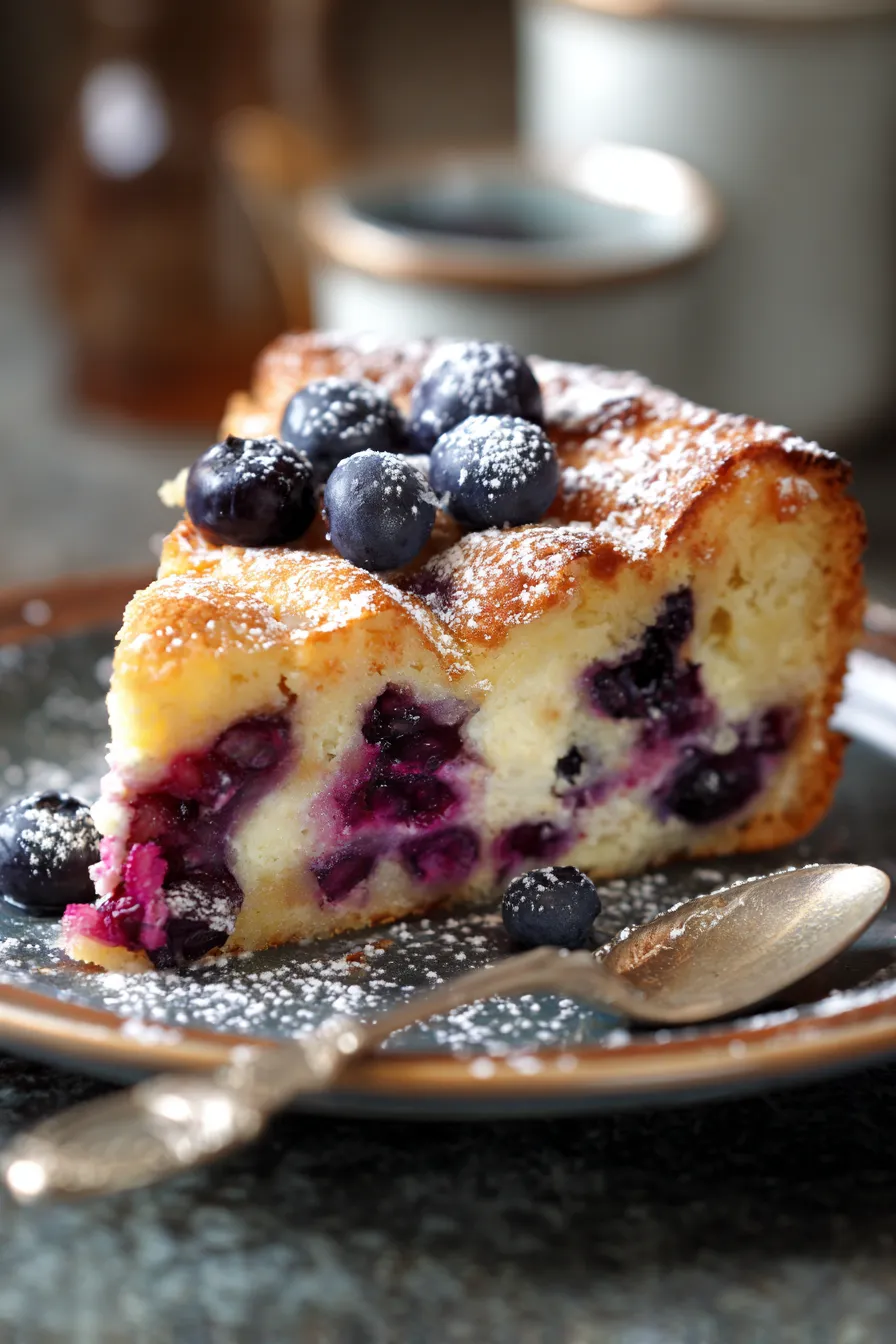 Delicious Blueberry Cream Cheese Bake | Breakfast Recipes Indian-prep-ingredients-bright