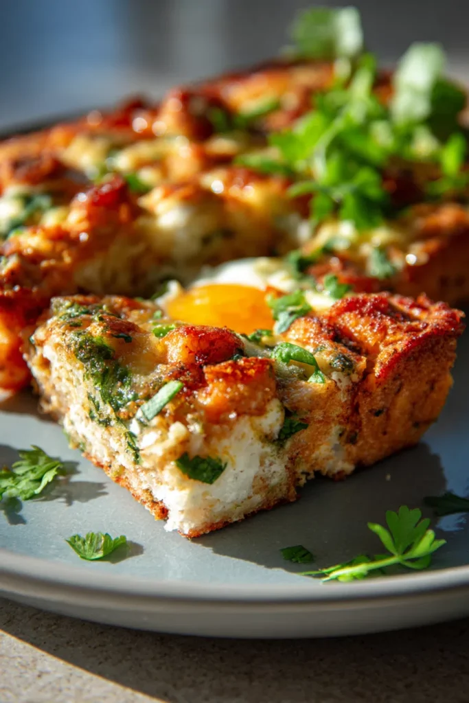 Easy Muthiya Indian Breakfast Casserole Recipe