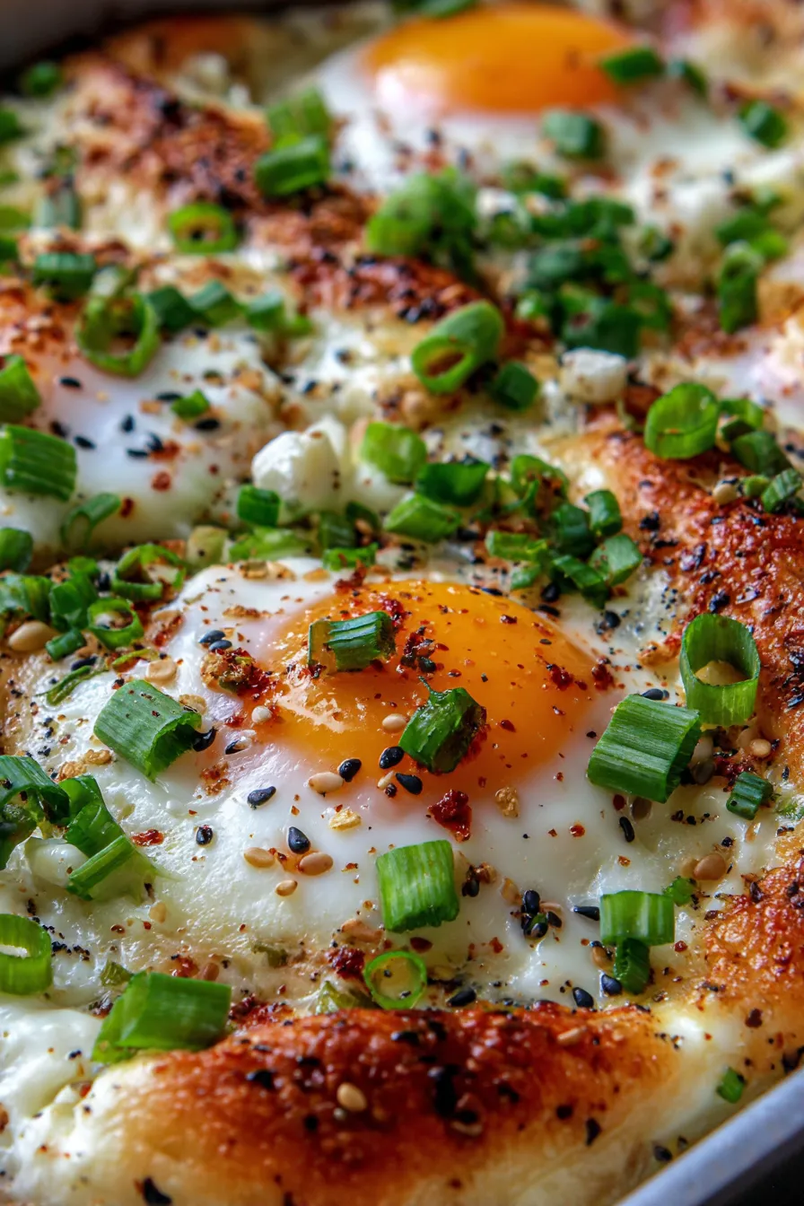 Egg White Bake with everything seasoning