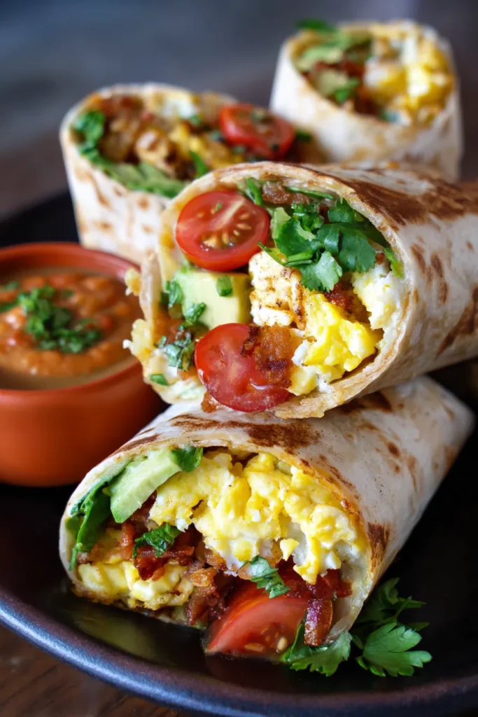 Energy-Boosting Breakfast Burritos