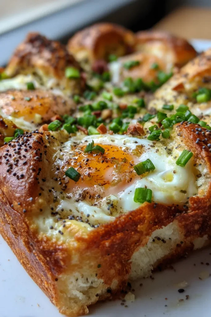 Easy Everything Bagel Egg White Bake | Healthy Breakfast Casserole