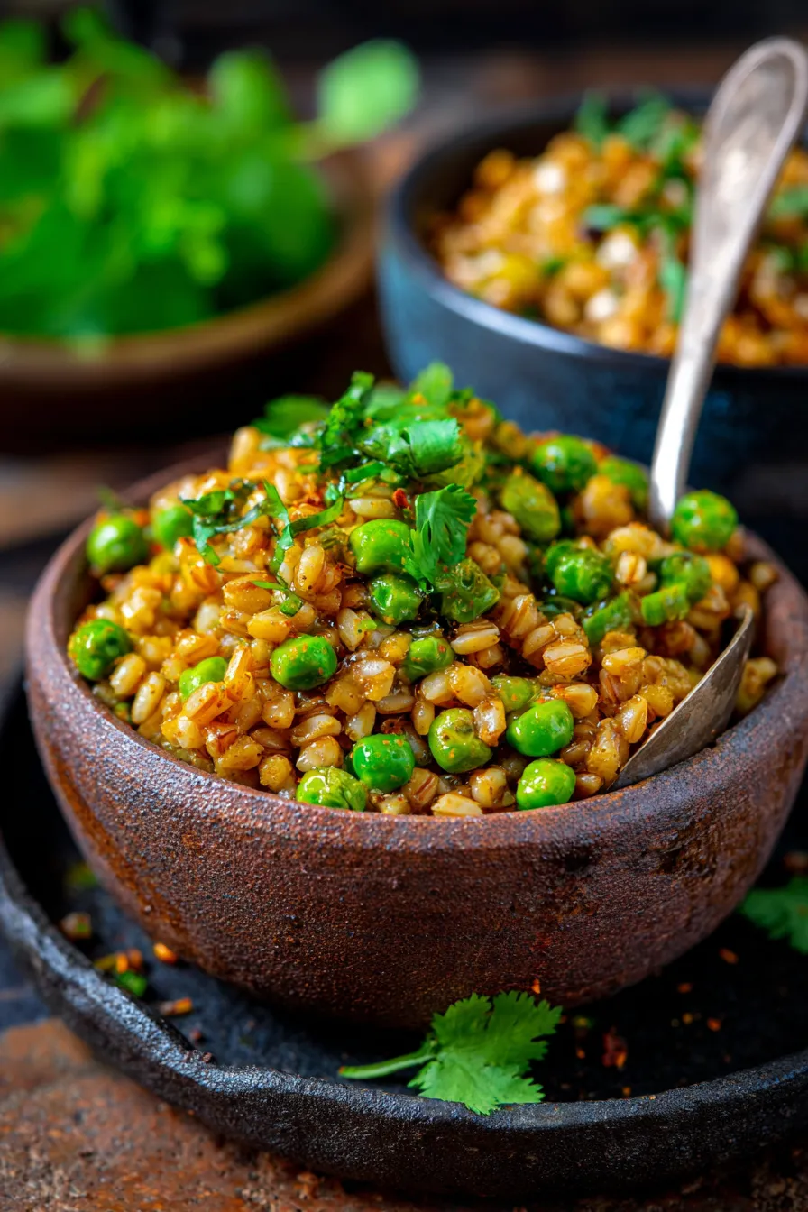 Gluten-Free Buckwheat Khichdi Indian Recipes | High Protein Breakfast-ingredients-preparation