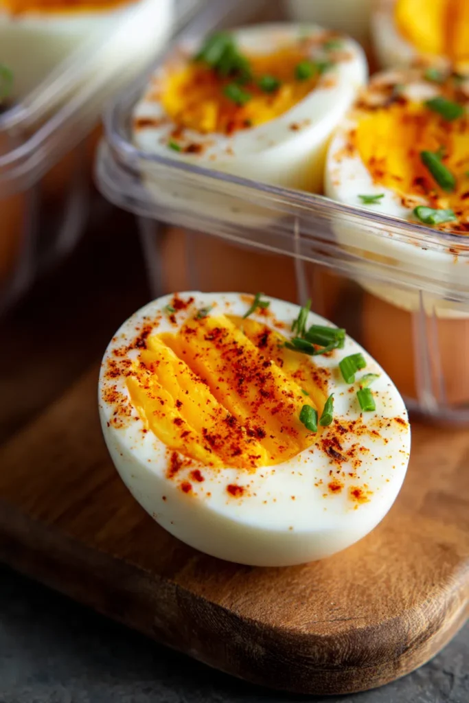 Grab-and-Go Hard Boiled Egg Kits for High Protein Breakfast