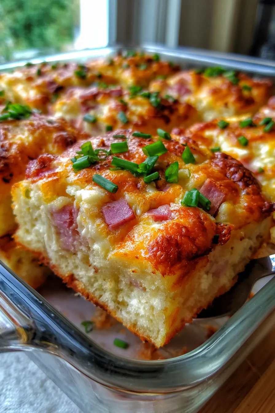 Ham and Cheese Casserole-ingredients-fresh-prep