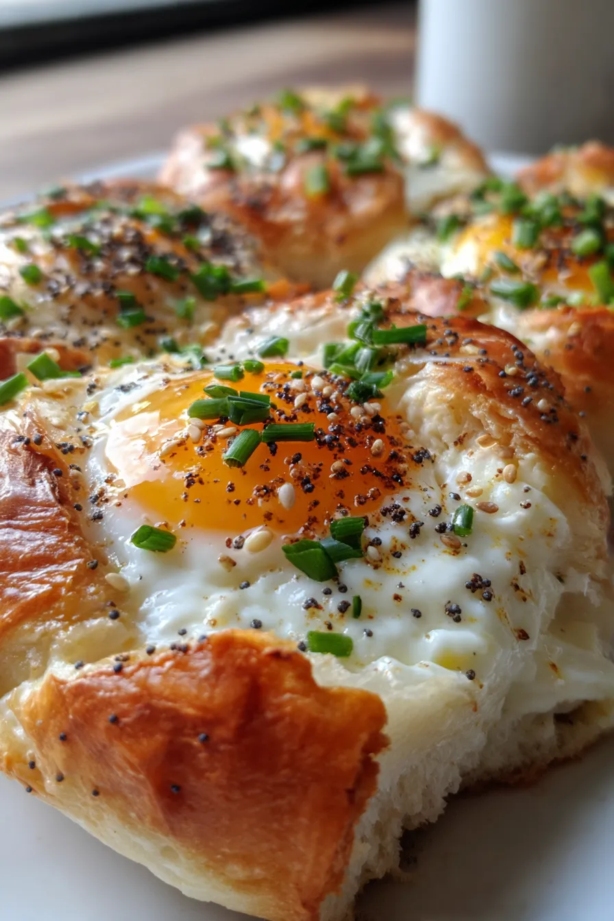 Healthy Breakfast Casserole texture closeup
