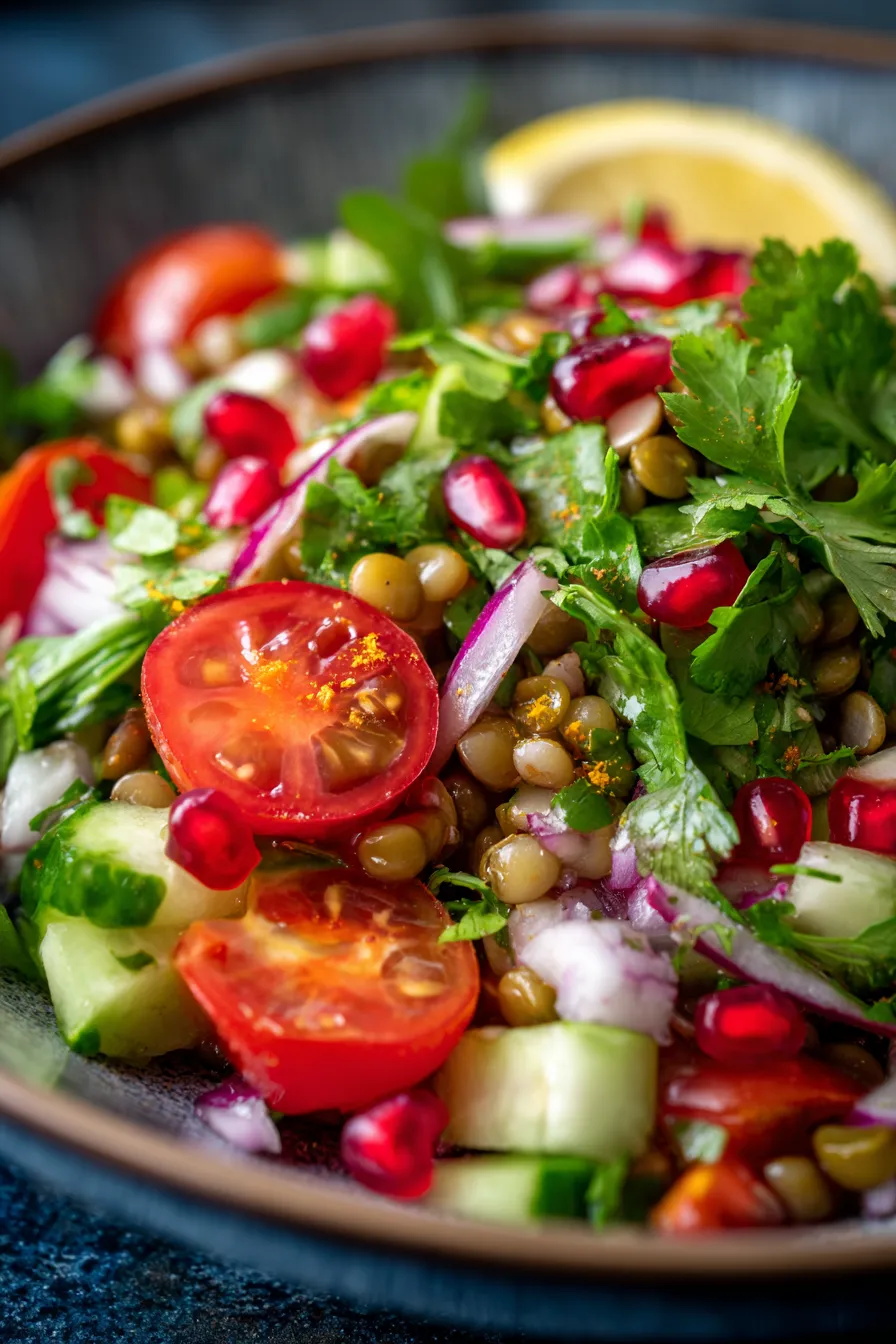 Healthy Moong Salad ingredients texture