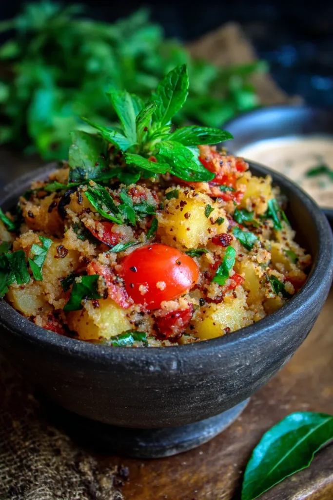 Healthy Vegetable Upma Indian Recipes | High Protein Breakfast