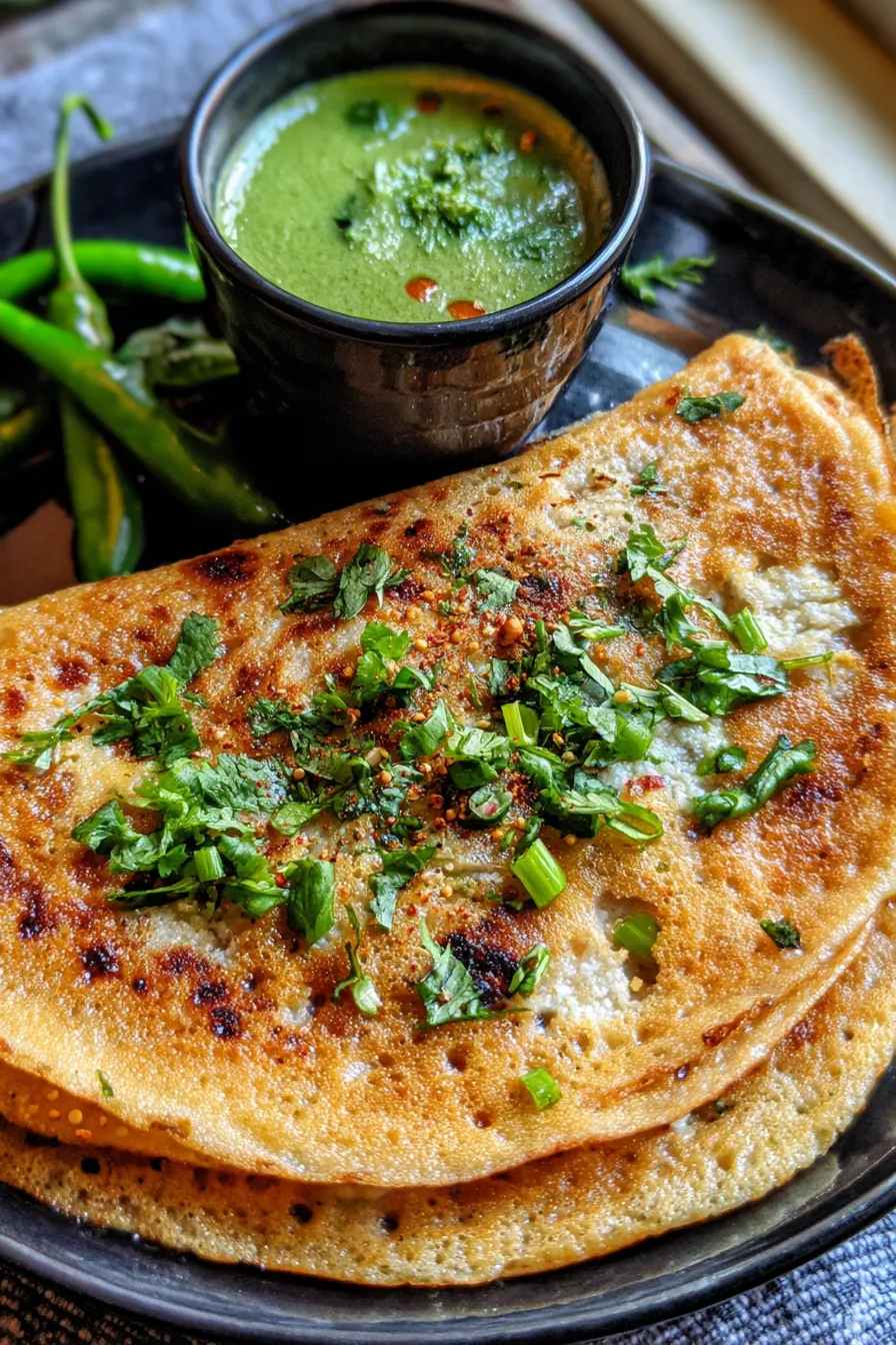 Indian healthy breakfast closeup