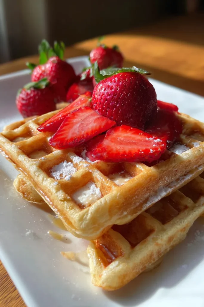 Low Calorie Protein Waffles | Healthy Breakfast