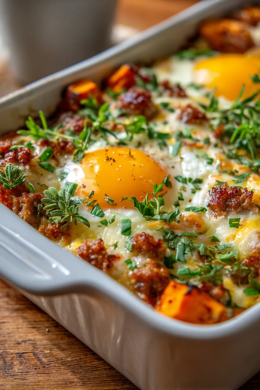 Make-Ahead Sweet Potato Bowls | Breakfast Casserole-ingredients-fresh