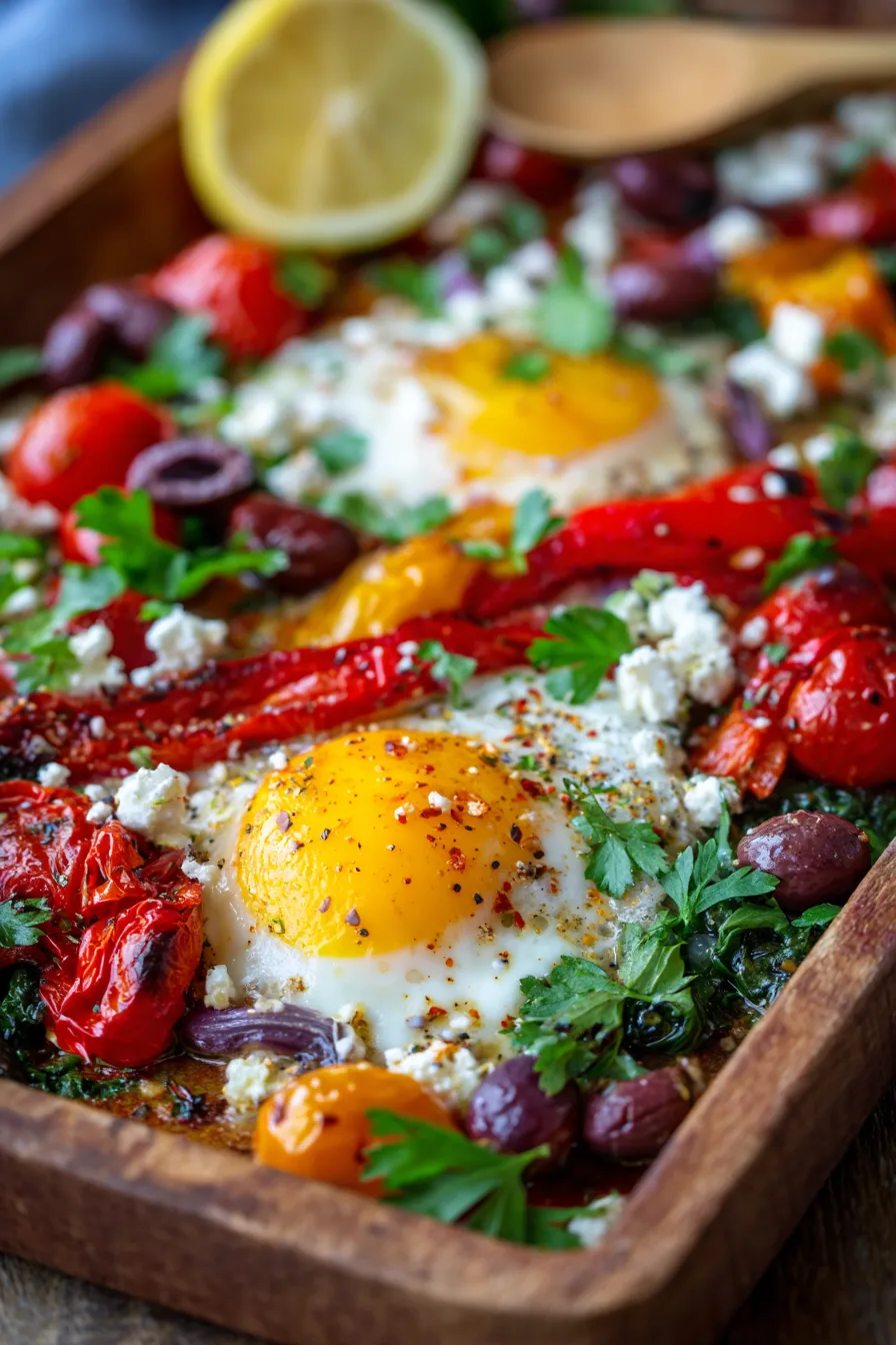 Mediterranean Breakfast Salad-ingredients-vibrant-veggies