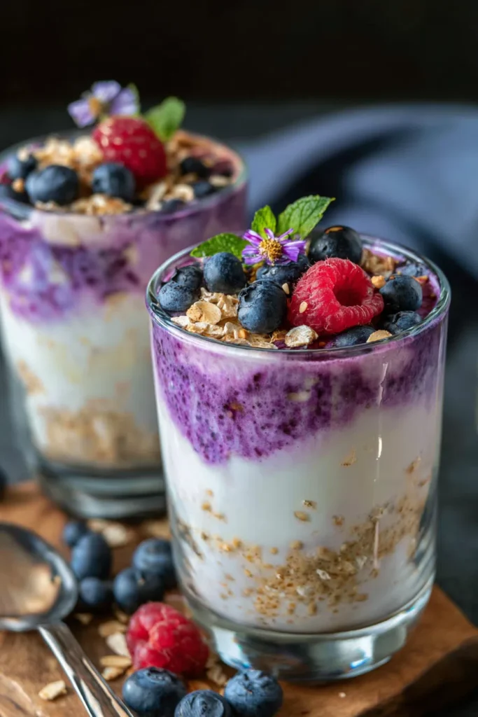 Modern Overnight Oats Healthy Breakfast