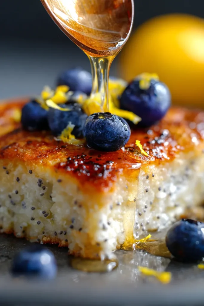 Lemon Poppyseed Pancakes Breakfast Casserole | Make-Ahead