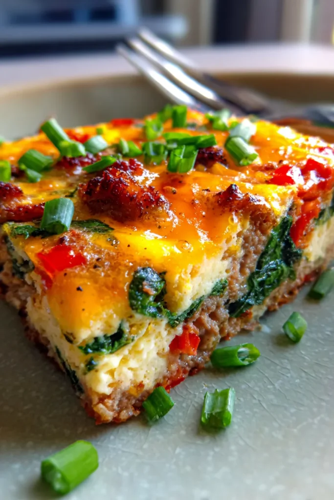 Overnight Protein Egg Bake: Easy Make-Ahead Breakfast Casserole