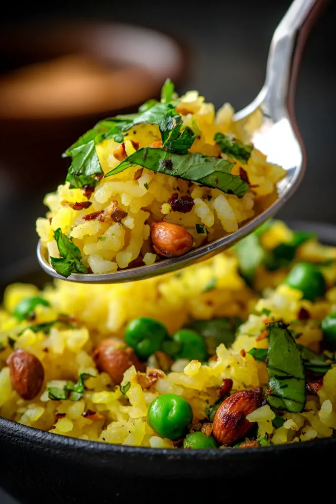Speedy & Satisfying: 10-Minute Poha for a Healthy Indian Breakfast