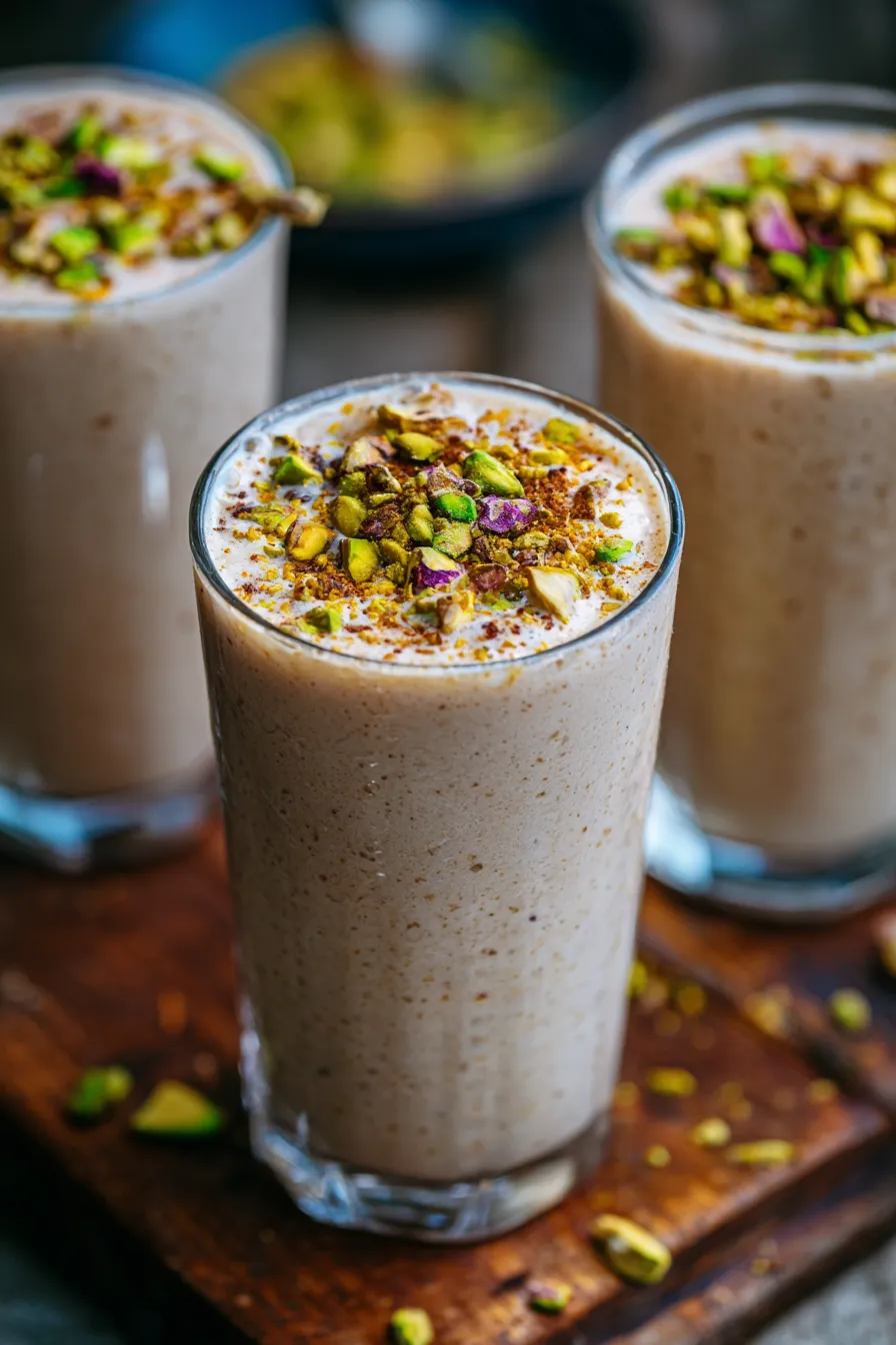 Power shake - blender - ingredients - fresh