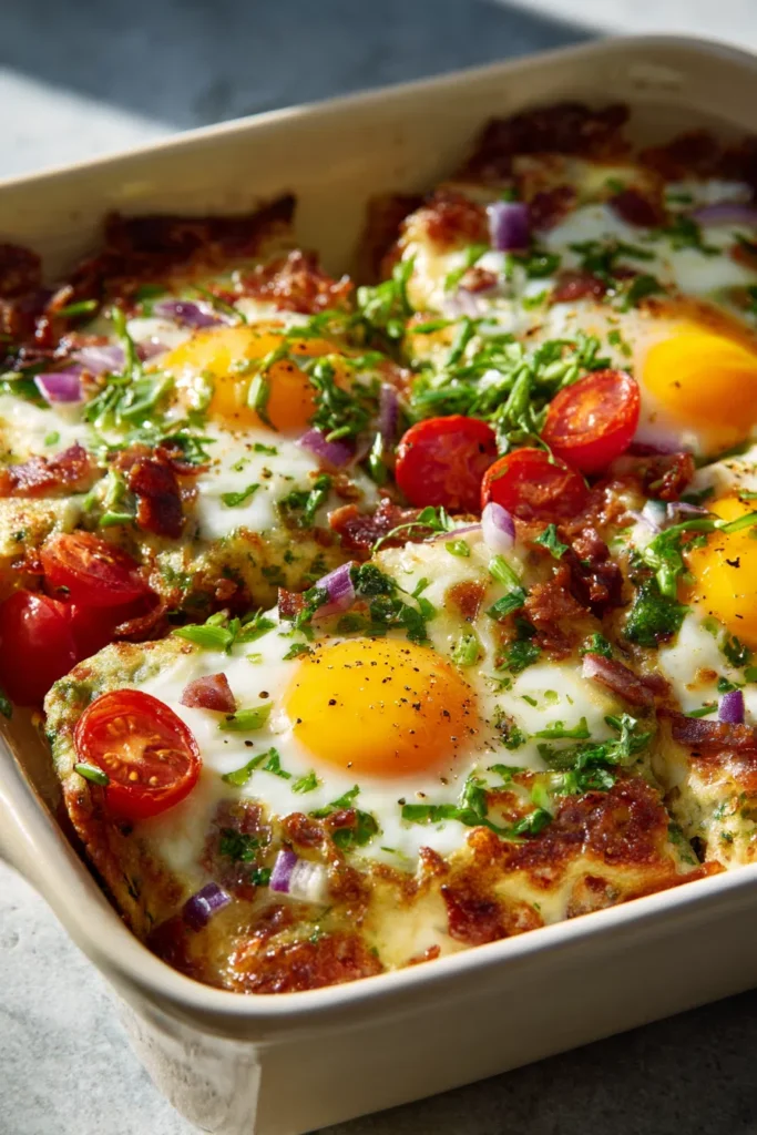 Pro-Metabolic Muthiya Indian Breakfast Casserole