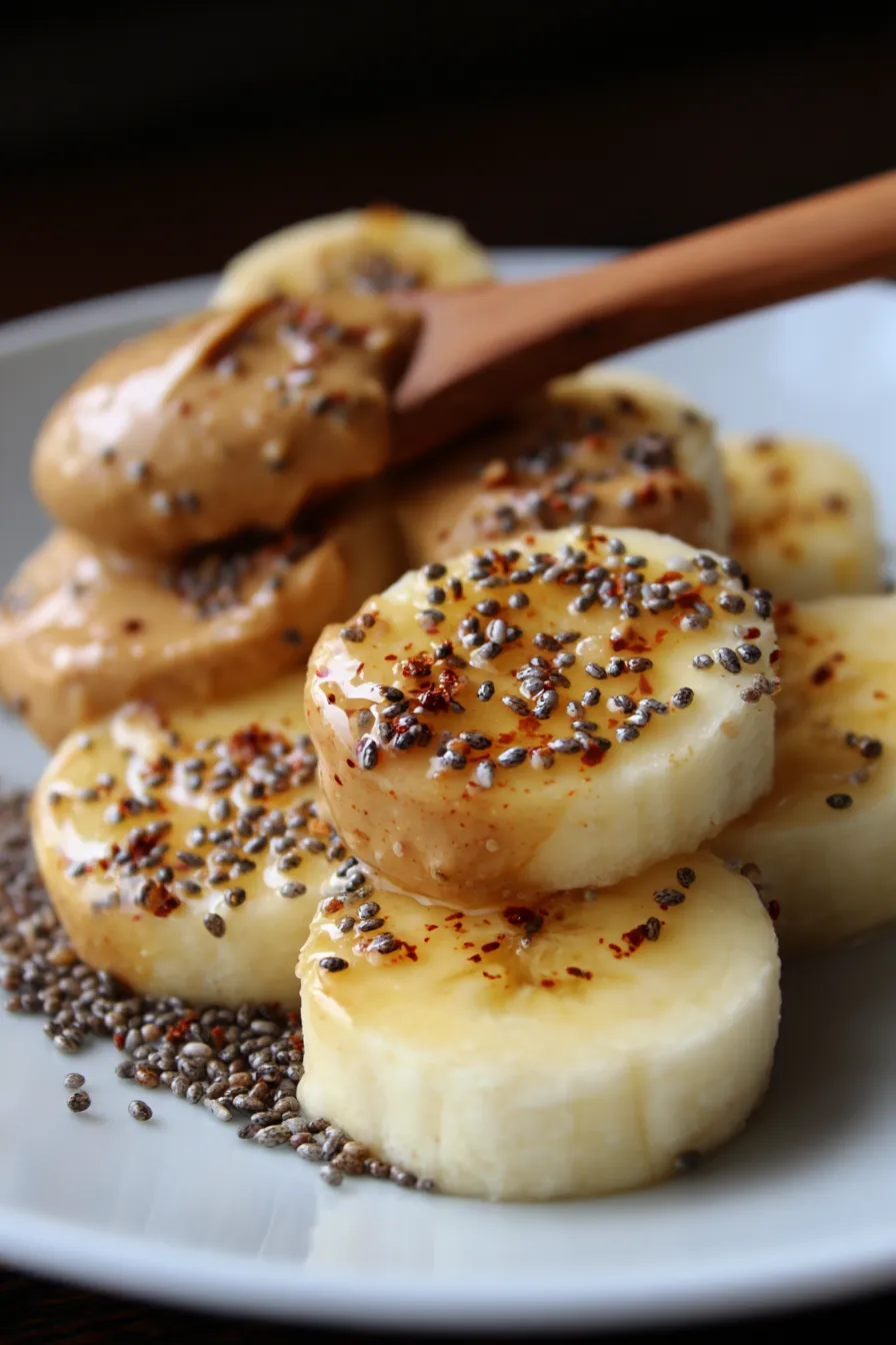 Protein breakfast, banana, nuts, styled food
