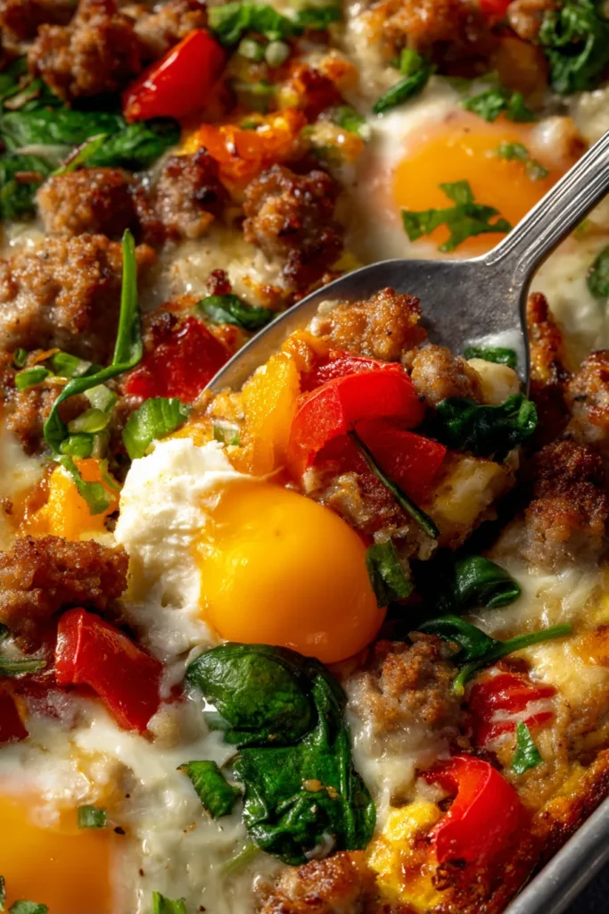 Sheet Pan Protein Breakfast Casserole: Easy, Healthy & Delicious!