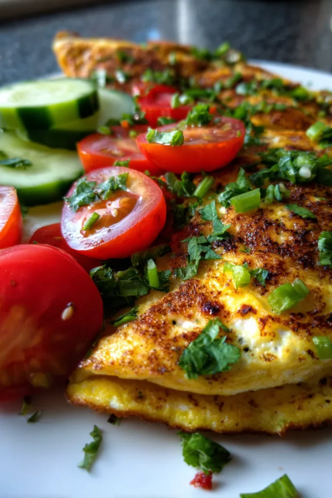 Spicy Indian Omelet Recipe for Breakfast