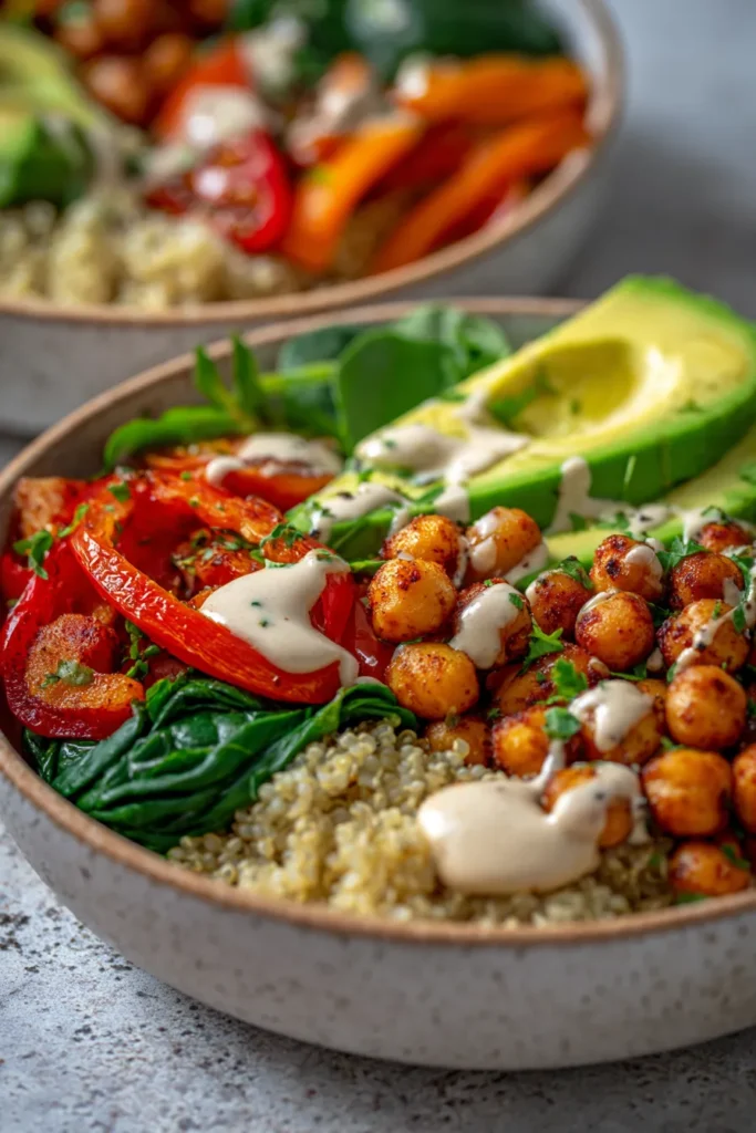 Vegan Savory Quinoa Bowls | Healthy & Easy Breakfast Recipe